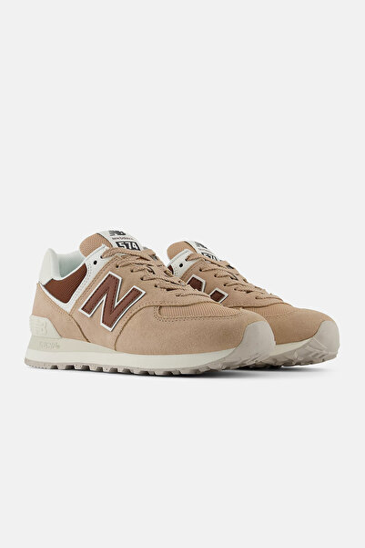 New Balance Wl574Do2 Powder & Brown Women's Casual Sports Shoes