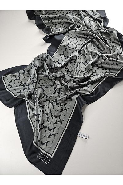 Webinay Home C Pattern Voile Silk Shawl Summer New Season Scarfs Hijab