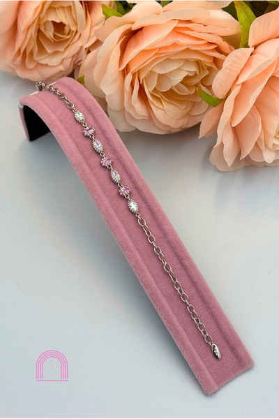 Moond Accessories Xuping Zirkon Taşlı Silver Renk Bileklik