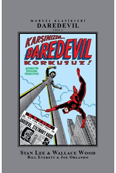 Arka Bahçe Yayıncılık Daredevil Klasikleri Cilt 1 - Karşısınızda... Daredevil...