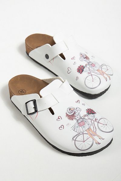 Valeriiastock New Season Printed Sabo Slippers Orthopedic