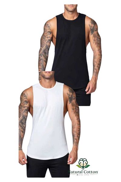 MUTLUGYM Fitness Gym Tank Top Athlete 2-Piece Training Tank Top