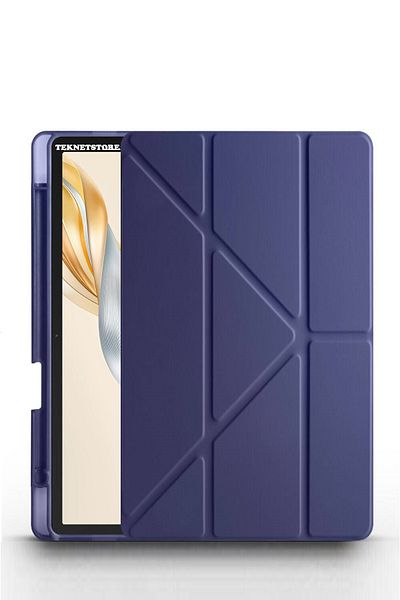 TEKNETSTORE Honor Pad X9A 11.5 Inch 2025 Tablet Compatible Case Folding Pen Holder Stand Smart Cover with Sleep Mode