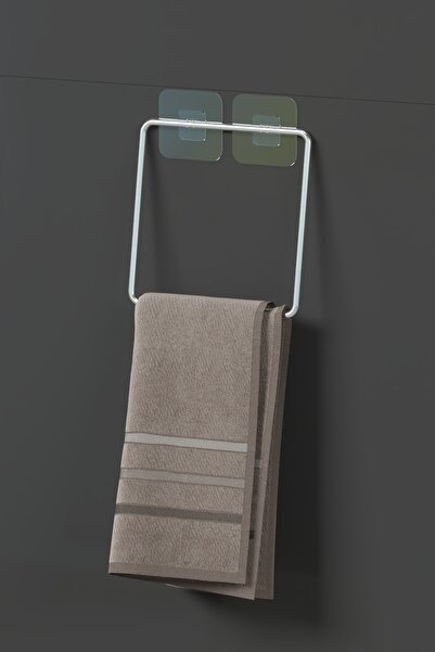 Hill Homes Krom Gümüş Yapışkanlı Havluluk Havlu Askısı Havlu tutacağı Banyo M...