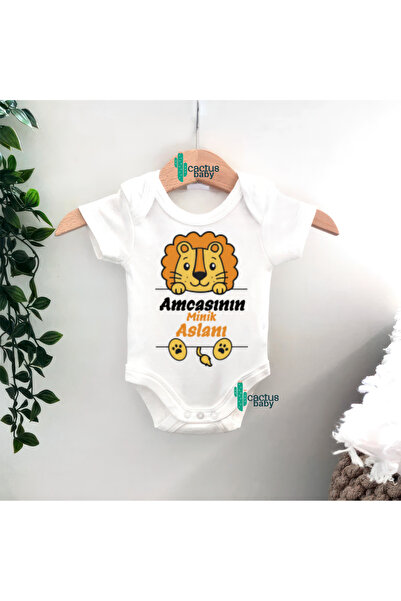 CACTUS COLLECTION Uncle Father Day Little Lion Written Lion Printed Baby Body...