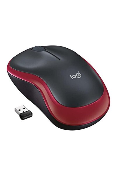 logitech M185 Kablosuz Kırmızı Mouse