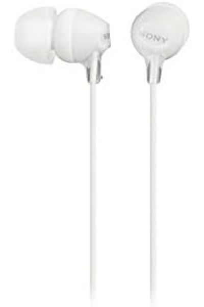 Sony Stereo Headphones MDR-EX15AP WT
