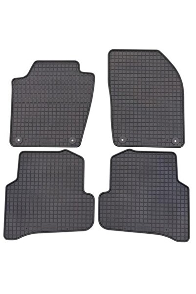 PETEX Set 4 covorașe auto din cauciuc 23910PX, negre, compatibile cu Skoda Fa...