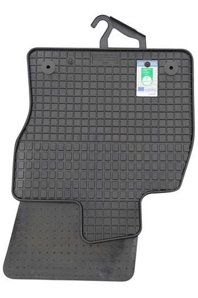 PETEX Set of 4 rubber car mats 22210PX, black, compatible with Skoda Octavia III 5E3 (2013-)