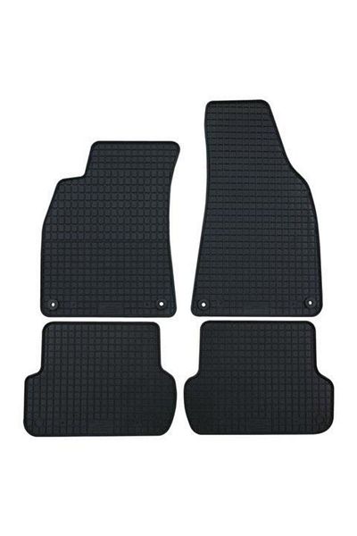 PETEX Set of 4 rubber car mats 16210PX, black, compatible with BMW 5 Series E39