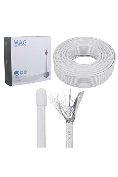 Genel Markalar Mag Rg6/u4 Bakır İthal 100 Metre Anten Kablosu