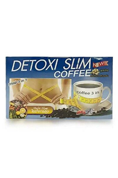 Detoxi قهوة سليم عالية الألياف 3 في 1