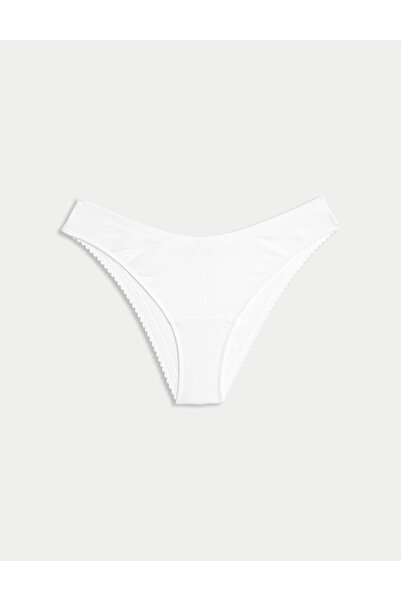 Marks & Spencer Yüksek Pamuk İçerikli Ribanalı Miami Külot