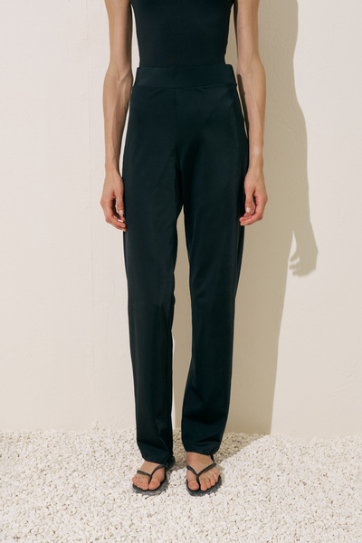 Manuka LANGER TAYLOR HOSE BADEANZUG SCHWARZ