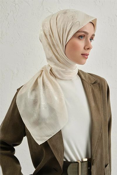Armine Flush Cotton Scarf 1 60