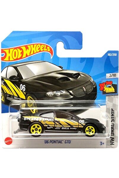 HOT WHEELS Masinuta Metalica Hot Wheels, '06 Pontiac GTO, Negru, 1:64