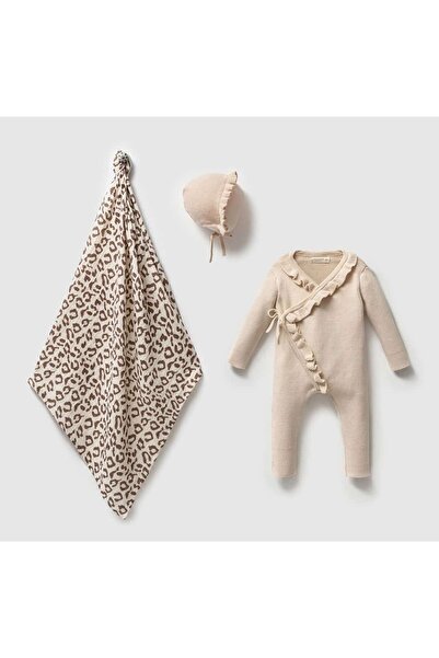 Nipperland 0.3 Month Double Breasted Ruffle Set of 3