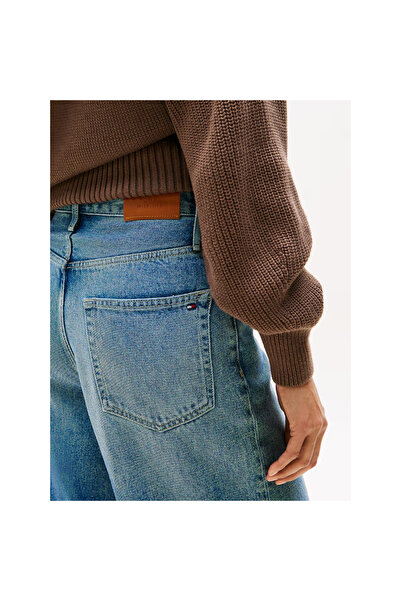 Tommy Hilfiger Th Ww0ww47215 Dnm Lana Bermuda Rw Kadın Şort