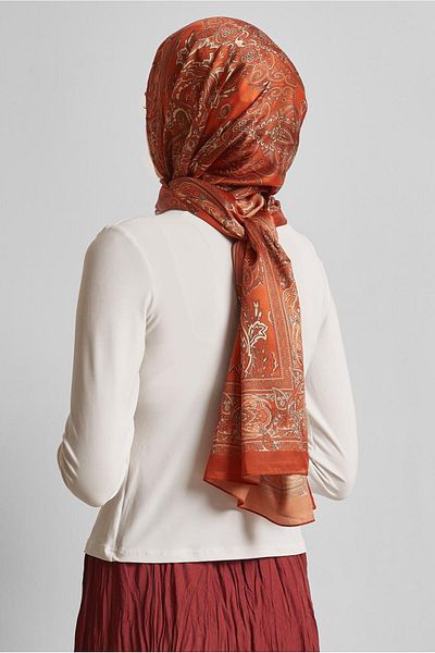 Alvina Patterned Shal 8552