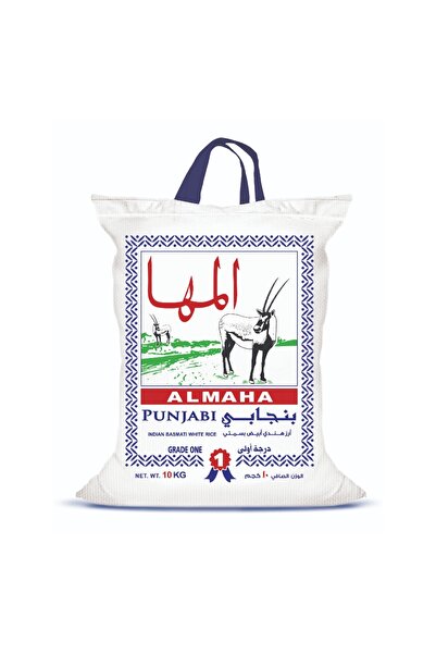 Maha أرز المها الهندي البسمتي الأبيض، البنجابي، 10 كجم