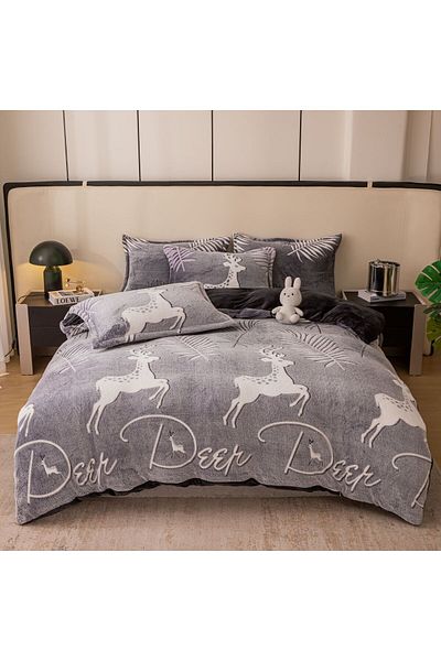 FIONNA.RO Cocolino Bed Linen 1 Person - Deer