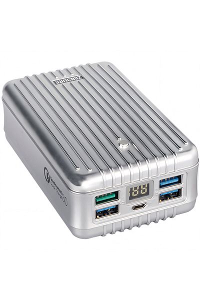 Zendure 26,800mAh A8 QC Portable Charger (Silver)