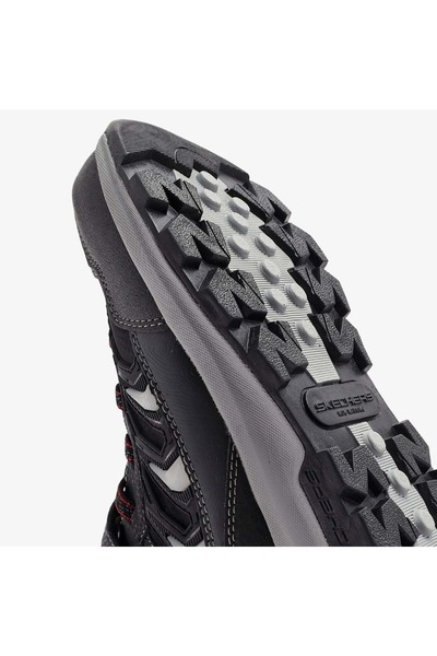 SKECHERS Storm Blazer - Glow Roam 406410L Kauçuk Taban Ortopedik Işıklı Çocuk Bot SİYAH