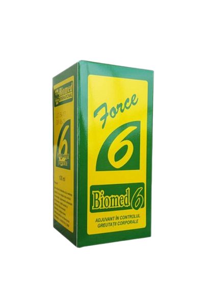 Biomed Preparat pentru cresterea in greutate 6, 100 ml, International