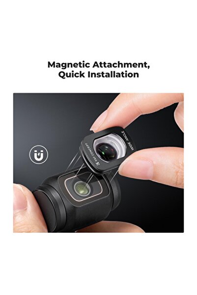 K&F CONCEPT Magnetic Geniş Açı Filtresi ( DJI Osmo Pocket 3 combo Uyumlu )