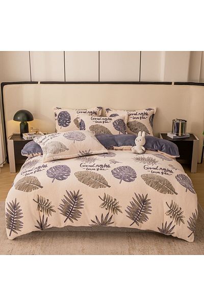 FIONNA.RO Cocolino Bed Linen 1 Person - Good Night Love