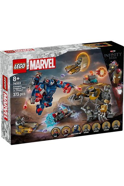 LEGO Set Marvel Super Heroes - Thor vs Chitauri din Razbunatorii: Sfârsitul jocului (76322)