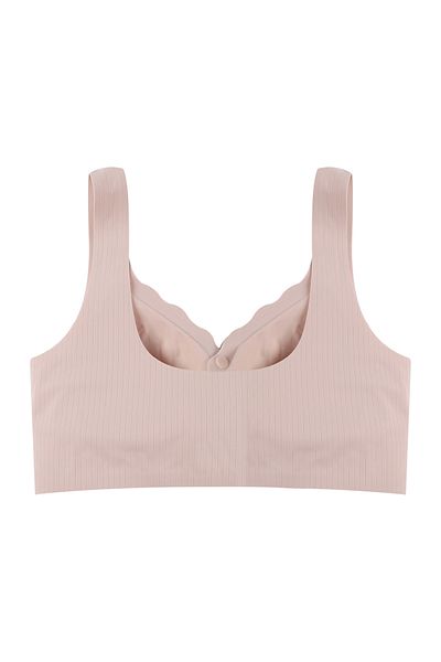 koza iç giyim Laser Seamless Covered Front Clasp Bra Bustier Without Underwire