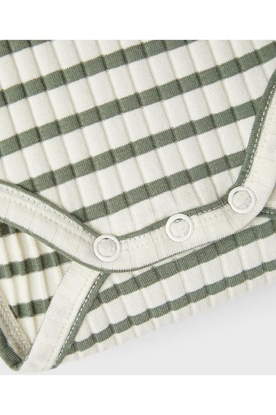 Name it Striped Romper - Laurel Wreath