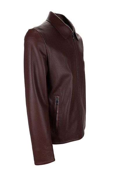Tamer Tanca Men's Genuine Leather Leather Coat