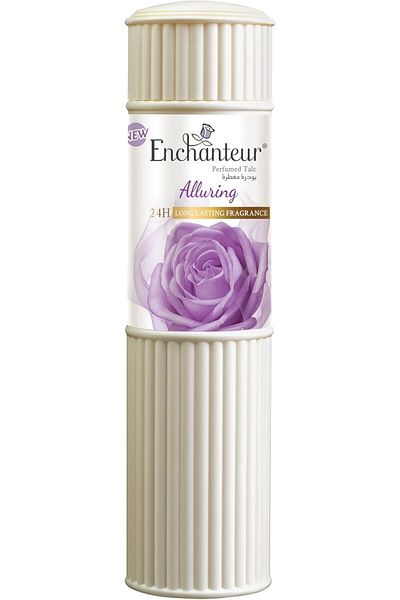 ENCHANTEUR Perfumed Talc Powder - Classic Floral and Iris Fragrance - 250g
