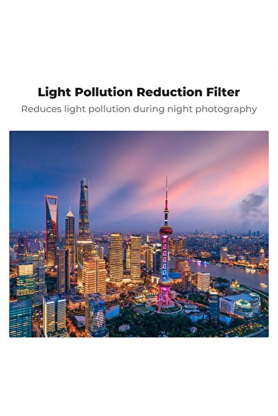 K&F CONCEPT Magnetic Clear-Natural Night Filter ( DJI Osmo Pocket 3 combo Uyumlu )