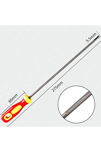 Choice 5.5mm 1PC 4mm 4.8 mm 5.5mm Round High Carbon Steel Sharpening Chainsaw...