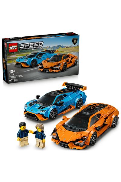 LEGO Set Speed Champions - Lamborghini Revuelto si Huracán STO (77238)