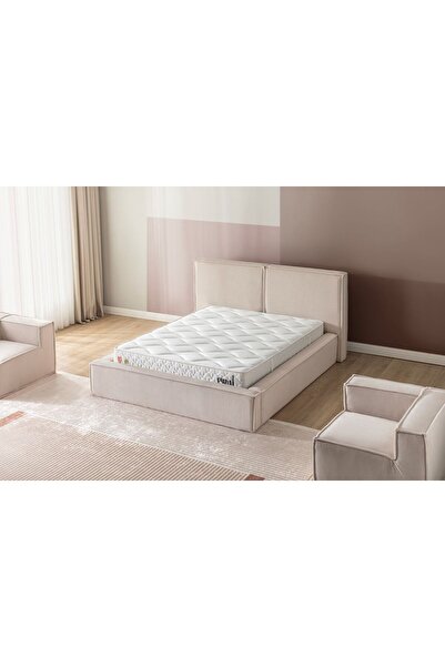 Full Ortopedik Yatak - Torba Yaylı - Yüksek Dolgu Kumaş - 28 cm Yükseklik Çift Yönlü Kullanılabilir