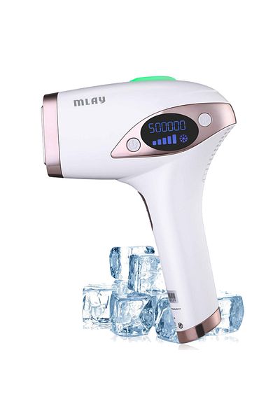 Mlay T4 Laser Hair Removal Cooling Painless Epilation 500000 Flashes Lens Can Not Replace