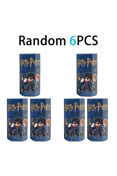 Choice زينة عشوائية من 6 قطع من هاري بوتر وسوني أنجل بلايند بوكس، نموذج عصا سحرية صغيرة من جيمس بوتر