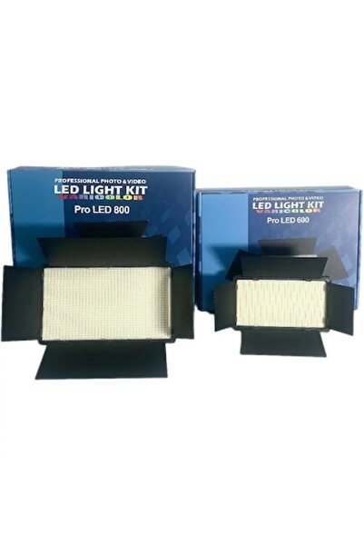 arvada Kit Studio Lumina Continua cu 3 Lumini LED tripod, inclus, BrightForge...