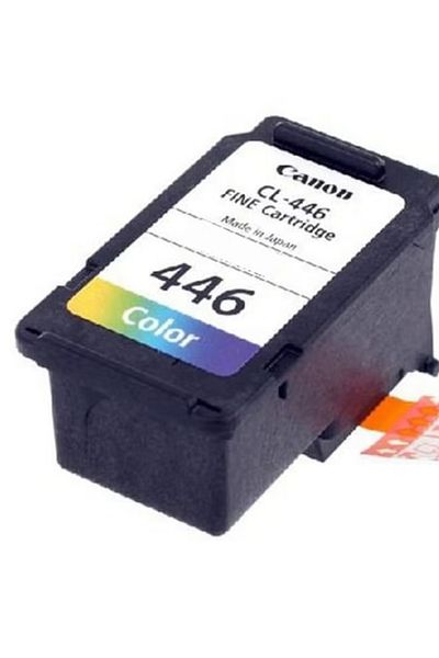 Canon CL‑446 Tri‑Color Ink Cartridge – Yellow / Blue / Purple