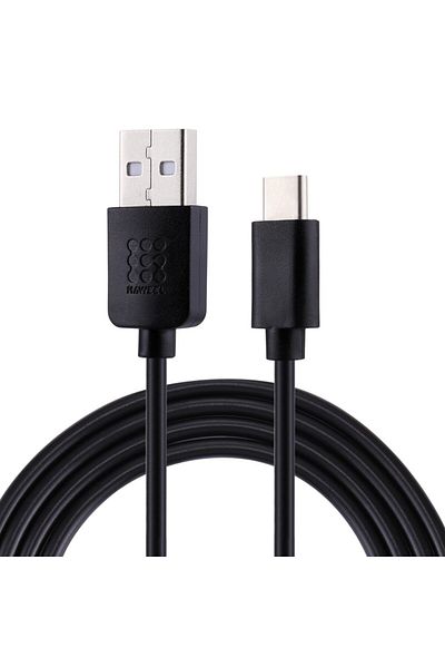 Haweel Cablu de date și încărcare cu încărcare rapidă de la tip C la USB 2.0, 1 m, negru
