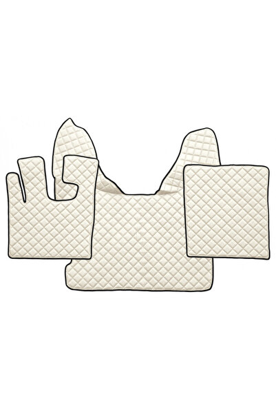 DELUXETUNING Set covorase camion, piele ecologica compatibil cu DAF XF 105 20...