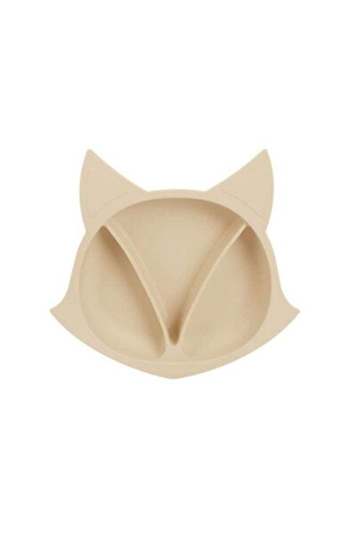 Mixbo Farfurie Compartimentata Mixbo, Silicon, Diversificare Bebelusi, Vulpita Crem