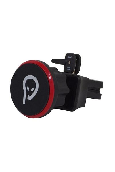 Spacer Suport auto magnetic SPCH-MAG-CLIPS, fixare in ventilatie prin clips, rotire 360 grade (Negru