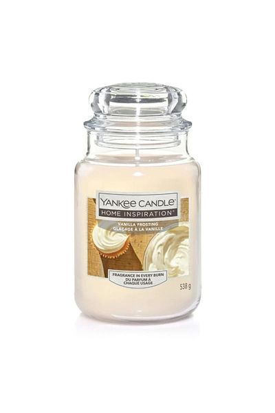 Yankee Candle Lumanare Parfumata Borcan Mare, Vanilla Frosting, 538gr.