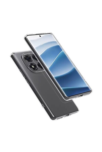 kilifone Xiaomi Redmi Note 14 Pro 4g Compatible Case Transparent Soft Slim Fitt Super Silicone Cover-Transparent-T36651