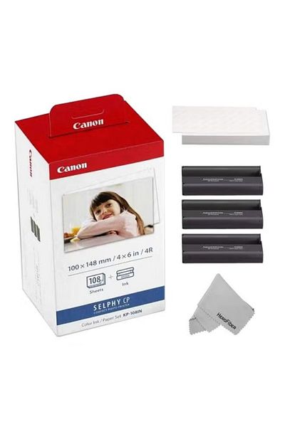 Canon Color Ink and Paper Set – Black